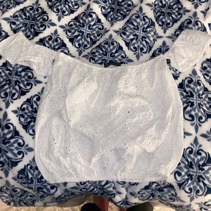 White brandy Melville blouse